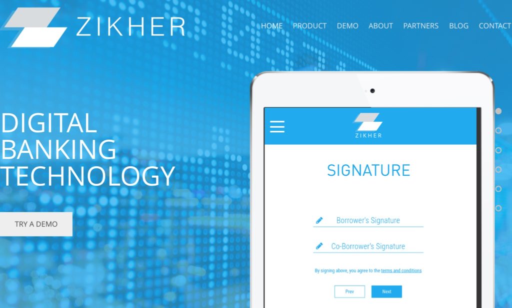 Zikher dashboard